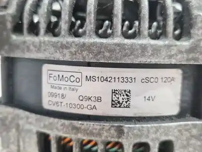 Peça sobressalente para automóvel em segunda mão alternador por ford focus iii 1.0 ecoboost referências oem iam ms1042113331  