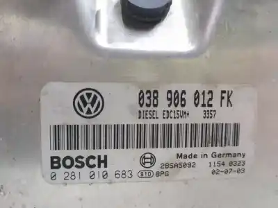 Автозапчасти б/у блок управления тнвд за seat toledo ii (1m2) 1.9 tdi ссылки oem iam 038906015fk  