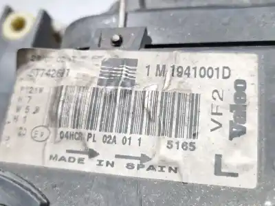 Автозапчастина б/у ліва фара для seat toledo ii (1m2) 1.9 tdi посилання на oem iam 1m1941001d  