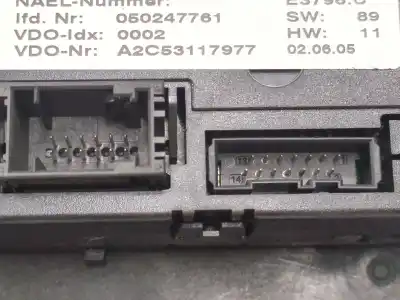 Second-hand car spare part climate control for bmw 3 (e90) 320 d oem iam references 695853601  