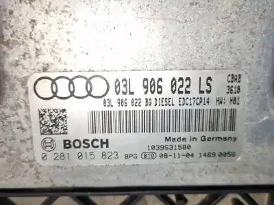 Автозапчастина б/у блок управління насосом трикального насоса для audi a3 (8p1) 2.0 tdi 16v посилання на oem iam 03l906022ls  