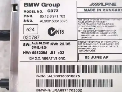 Tweedehands auto-onderdeel audiosysteem / radio-cd voor bmw 3 (e90) 320 d oem iam-referenties 6952294  