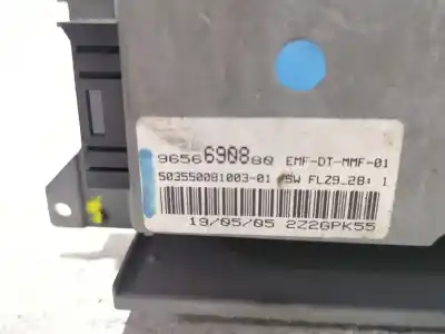 Pezzo di ricambio per auto di seconda mano display multifunzione per citroen c5 ii (rc_) 1.6 hdi (rc8hzb) riferimenti oem iam 9656690880  