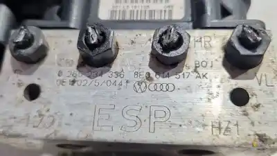 Peça sobressalente para automóvel em segunda mão abs por audi a4 berlina (8e) 2.0 16v tfsi referências oem iam 0265950474  