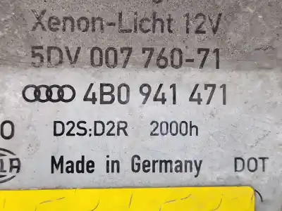 Автозапчасти б/у блок управления ксеноновыми фарами за audi a6 c5 (4b2) 2.5 tdi ссылки oem iam 4b0941471  