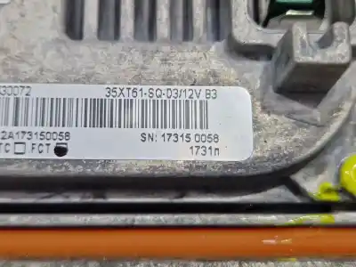 Peça sobressalente para automóvel em segunda mão balastro de xenon por ford focus iii 1.5 tdci referências oem iam 35xt61sqd3  