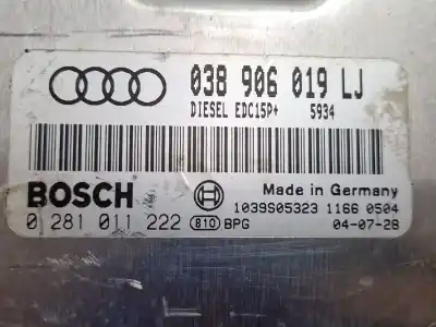 Автозапчастина б/у блок управління насосом трикального насоса для audi a4 b6 (8e2) 1.9 tdi посилання на oem iam 038906019lj  