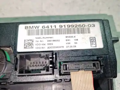 Peça sobressalente para automóvel em segunda mão comando de sofagem (chauffage / ar condicionado) por bmw 1 (e87) 116 d referências oem iam 6411919926003  