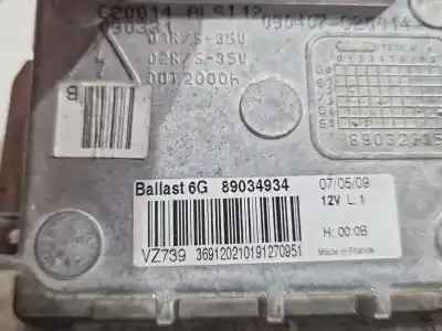 Second-hand car spare part xenon headlights control unit  for bmw 1 (e87) 116 d oem iam references 89034934  