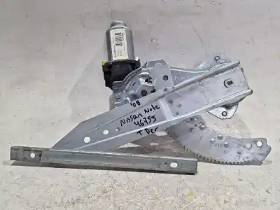 Second-hand car spare part Rear Right Window Regulator for NISSAN NOTE (E11E) 1.5 dCi Turbodiesel CAT OEM IAM references 400929A  
