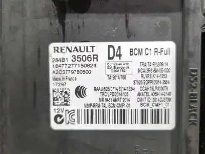Pezzo di ricambio per auto di seconda mano scatola relè/fusibili per renault megane iii fastback (bz0/1_, b3_) 1.5 dci (bz09, bz0d, bz1w, bz29, bz14) riferimenti oem iam 284b13506r  