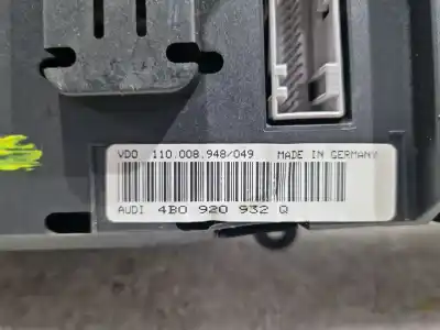 Peça sobressalente para automóvel em segunda mão quadrante por audi a6 c5 (4b2) 2.5 tdi referências oem iam 4b0920932q  