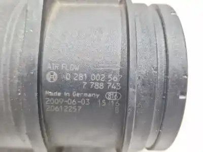 Second-hand car spare part flowmeter for bmw 1 (e87) 116 d oem iam references 0281002567  