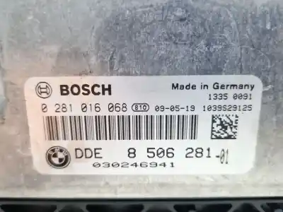 Second-hand car spare part injection pump control unit for bmw 1 (e87) 116 d oem iam references dde850628101  