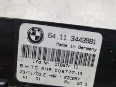 Peça sobressalente para automóvel em segunda mão comando de sofagem (chauffage / ar condicionado) por bmw serie x3 (e83) 2.0d referências oem iam 64113443981  