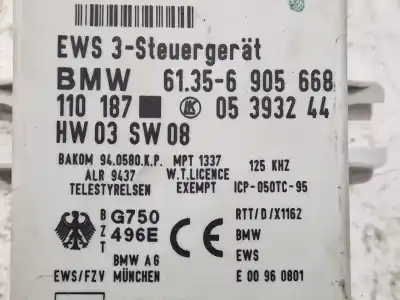 Second-hand car spare part electronic module for bmw 3 (e46) 320 d oem iam references 61356905668  