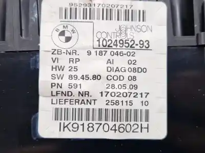 Peça sobressalente para automóvel em segunda mão quadrante por bmw 1 (e87) 116 d referências oem iam 918704602  