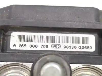 Second-hand car spare part abs for opel corsa d (s07) 1.4 (l08, l68) oem iam references 0265232288  