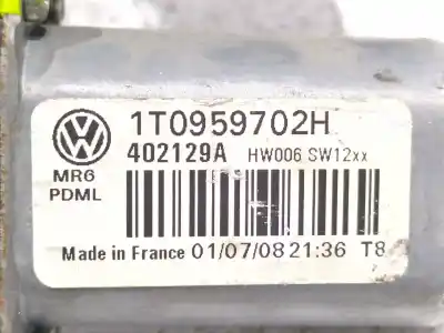 Автозапчасти б/у мотор стекла переднего правого за skoda octavia ii (1z3) 1.9 tdi ссылки oem iam 1t0959702h  