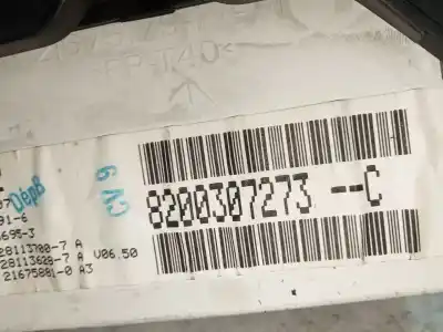 Second-hand car spare part multifunction display for renault clio iii 1.5 dci diesel oem iam references 8200307273c  