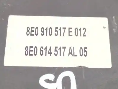 Peça sobressalente para automóvel em segunda mão abs por audi a4 b7 avant (8ed) 3.0 tdi quattro referências oem iam 8e0910517e012  