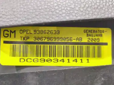 Автозапчастина б/у передня ліва подушка безопасности для opel astra h (a04) 1.7 cdti (l48) посилання на oem iam 498997212  