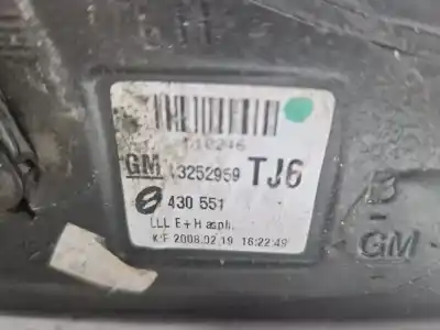 Автозапчастина б/у ліве дзеркало для opel astra h gtc (a04) 1.6 (l08) посилання на oem iam 13252959tj6  