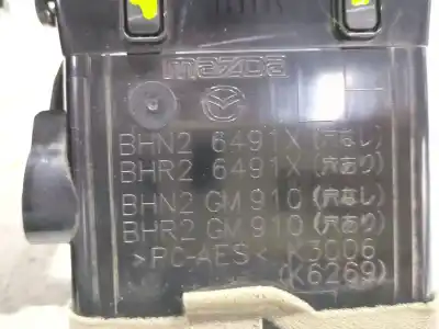 Peça sobressalente para automóvel em segunda mão grelha de ventilação tablier por mazda 3 (bm, bn) 2.2 d referências oem iam bhn26491x  