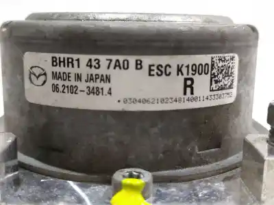 Peça sobressalente para automóvel em segunda mão abs por mazda 3 (bm, bn) 2.2 d referências oem iam 06210973273  