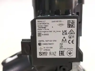 Second-hand car spare part ignition switch for renault captur ii (hf_) tce 100 (hfmt) oem iam references 285916910r  