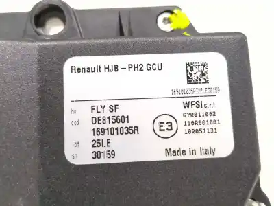 Second-hand car spare part injection pump control unit for renault captur ii (hf_) tce 100 (hfmt) oem iam references 169101035r