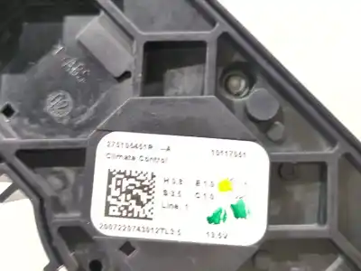 Second-hand car spare part climate control for dacia duster (hm_) 1.5 dci 90 (hmaa) oem iam references 275105451r  