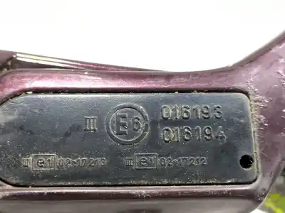 Peça sobressalente para automóvel em segunda mão espelho retrovisor direito por bmw 7 (e32) 750 i, il v12 referências oem iam e6016193  