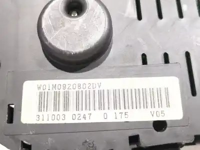 Peça sobressalente para automóvel em segunda mão quadrante por seat leon (1m1) 1.9 tdi referências oem iam w01m0920802dv  