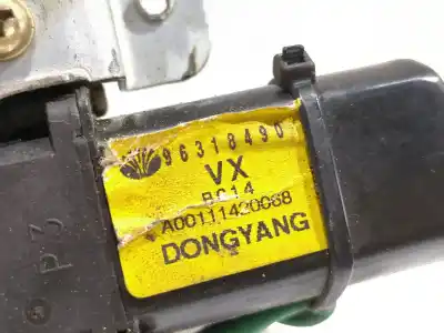 Peça sobressalente para automóvel em segunda mão elevador de vidros dianteira esquerda por daewoo matiz (m100, m150) 0.8 referências oem iam 96318490  