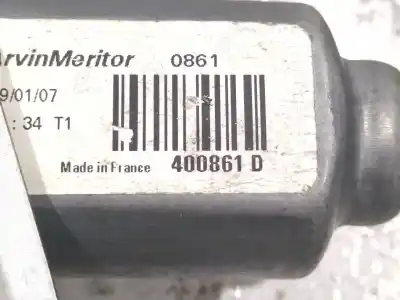 Peça sobressalente para automóvel em segunda mão elevador de vidros dianteiro direito por renault clio iii 1.5 dci diesel referências oem iam 400861d  