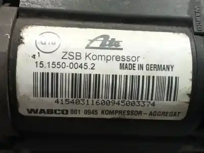 Peça sobressalente para automóvel em segunda mão compressor suspensão por audi a8 d3 (4e2, 4e8) 4.2 quattro referências oem iam 15155000452  
