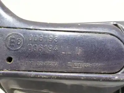 Peça sobressalente para automóvel em segunda mão espelho retrovisor esquerdo por bmw 7 (e32) 750 i, il v12 referências oem iam e6006193  