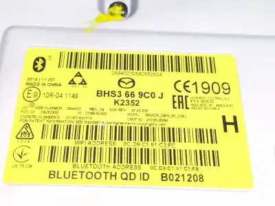 Second-hand car spare part gps navigation system for mazda 3 (bm, bn) 2.2 d oem iam references bhs3669c0j  