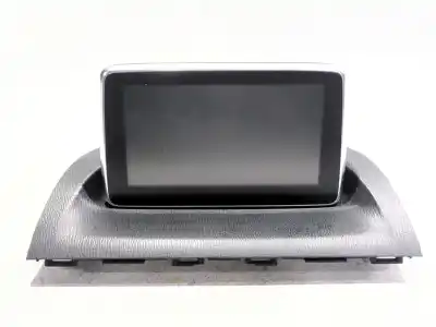 Second-hand car spare part multifunction display for mazda 3 (bm, bn) 2.2 d oem iam references bhp1611j0d