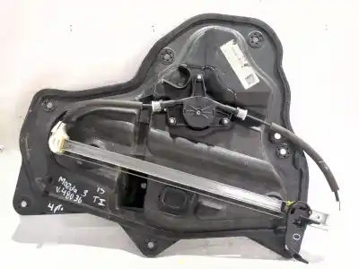 Peça sobressalente para automóvel em segunda mão elevador de vidros traseiro esquerdo por mazda 3 (bm, bn) 2.2 d referências oem iam bhn97397xa  