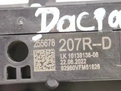 Second-hand car spare part multifunction switch for dacia duster (hm_) 1.5 dci 90 (hmaa) oem iam references 255678207r  