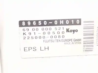 Second-hand car spare part electronic module for citroen c1 1.0 cat (cfb / 384f) oem iam references 896500h010  