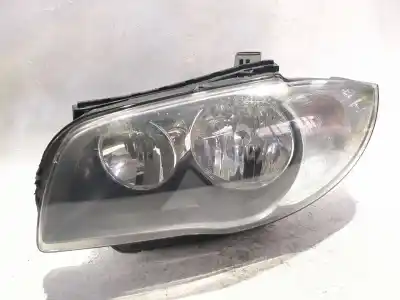 Second-hand car spare part left headlight for bmw 1 (e81) 118 d oem iam references 63117193387  