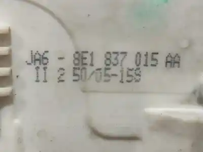 Pezzo di ricambio per auto di seconda mano serratura porta anteriore sinistra per audi a4 berlina (8e) 2.0 20v cat (alt) riferimenti oem iam 8e1837015aa