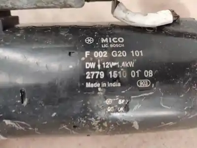 Pezzo di ricambio per auto di seconda mano MOTORINO DI AVVIAMENTO per TATA INDICA (1998)  Riferimenti OEM IAM F002G20101  277915100108
