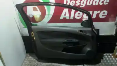 Second-hand car spare part left front door for opel corsa d cosmo oem iam references   