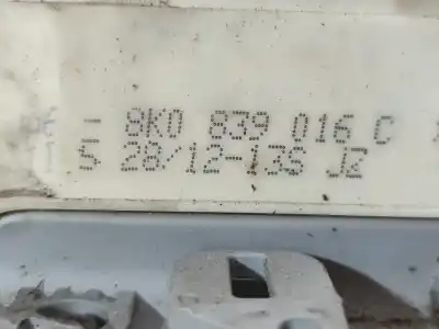Автозапчастина б/у замок заднього правого дверя для audi a4 b8 (8k2) 2.0 tdi посилання на oem iam 8k0839016c  
