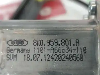 Автозапчастина б/у регулятор вікна передній лівий для audi a4 b8 (8k2) 2.0 tdi посилання на oem iam 8k0837461a