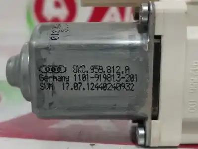 Автозапчастина б/у двигатель заднього правого скла для audi a4 b8 (8k2) 2.0 tdi посилання на oem iam 8k0959812a  